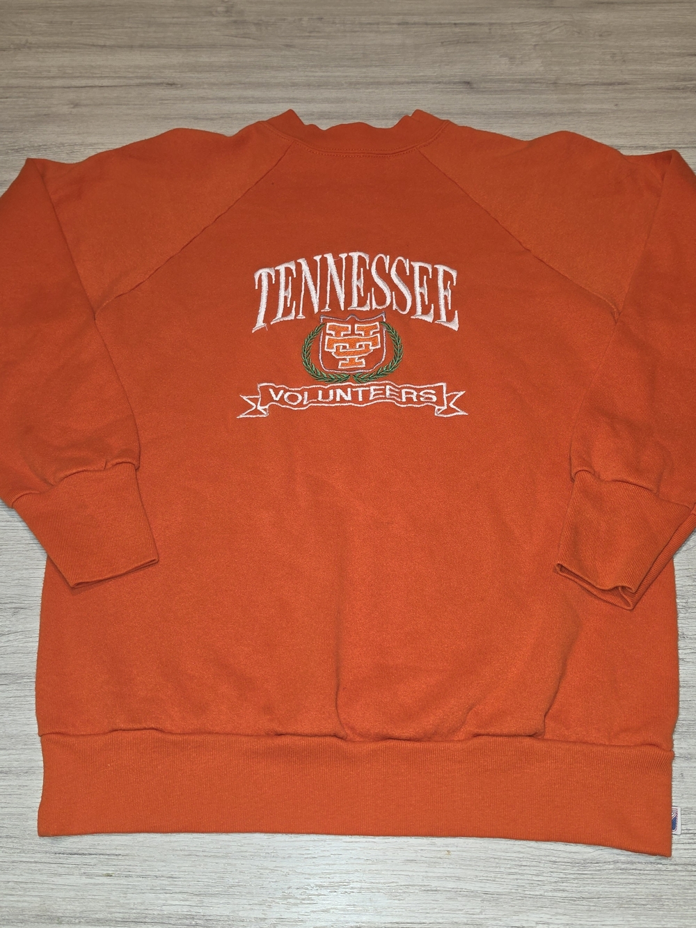 Vintage Logo 7 Tennessee Vols Sweatshirt Youth Medium Orange Size M